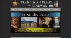 Desktop Screenshot of franciscanfriars.com